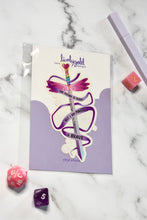 Load image into Gallery viewer, I am Magic and Brave - Transparent Vinyl Sticker