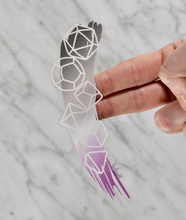 Load image into Gallery viewer, Ace Pride - Transparent Dice Sticker