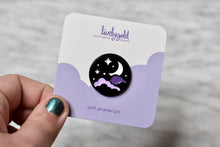 Load image into Gallery viewer, Midnight Dreams - Night Sky Soft Enamel Pin