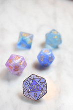 Load image into Gallery viewer, Topaz D20 - Hard Enamel Pin