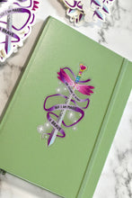 Load image into Gallery viewer, I am Magic and Brave - Transparent Vinyl Sticker
