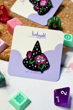 Load image into Gallery viewer, I See You - Witch Hat Soft Enamel Pin
