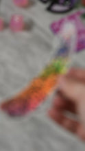 Load and play video in Gallery viewer, Rainbow Pride - Sparkle Dice Sticker
