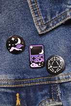 Load image into Gallery viewer, Midnight Dreams - Night Sky Soft Enamel Pin
