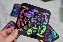 Load image into Gallery viewer, Necromancer's Crest Vinyl Sticker
