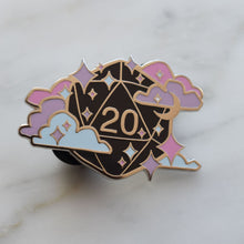 Load image into Gallery viewer, Dusk D20 Hard Enamel Pin
