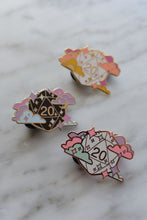 Load image into Gallery viewer, Dawn D20 Hard Enamel Pin
