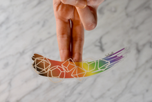Load image into Gallery viewer, Gay Pride - Transparent Dice Sticker
