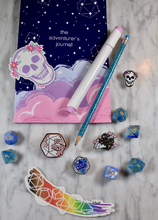 Load image into Gallery viewer, Sapphire D20 - Hard Enamel Pin

